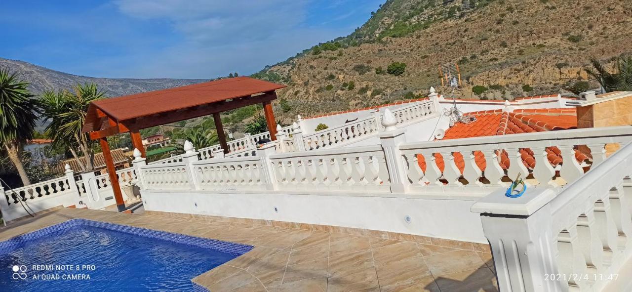 Villa Med Panoramautsikt Med Privat Pool I Calpe, Costa Blanca, Spanien 外观 照片