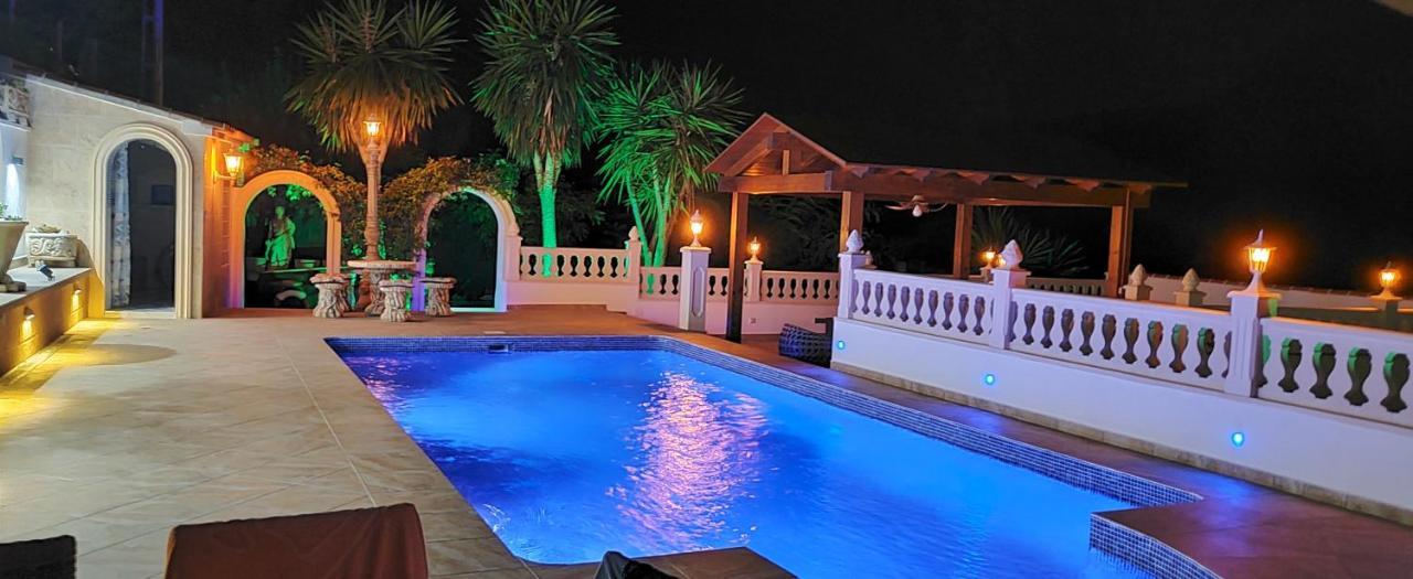 Villa Med Panoramautsikt Med Privat Pool I Calpe, Costa Blanca, Spanien 外观 照片