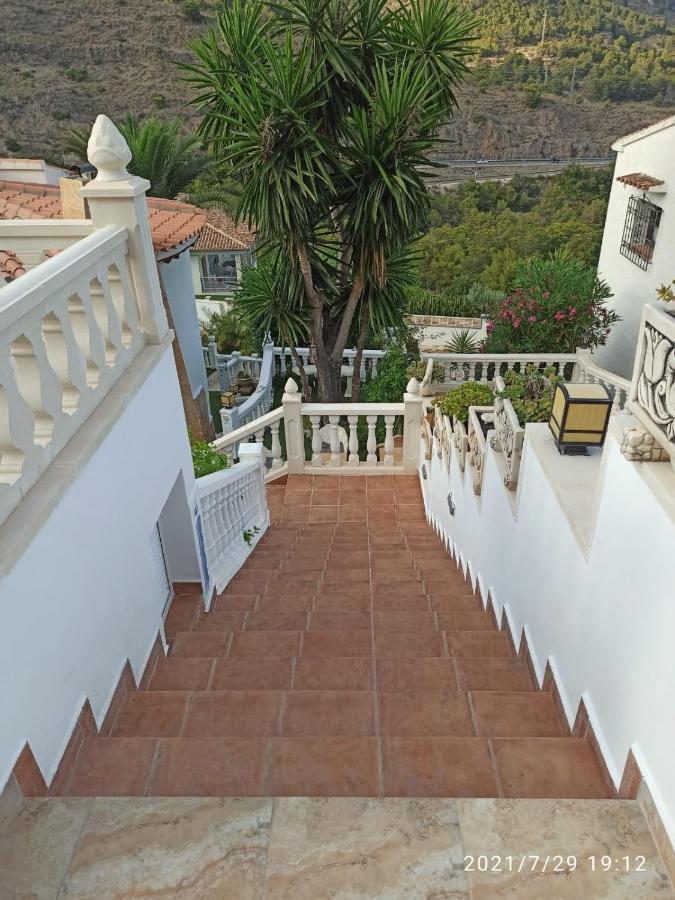 Villa Med Panoramautsikt Med Privat Pool I Calpe, Costa Blanca, Spanien 外观 照片