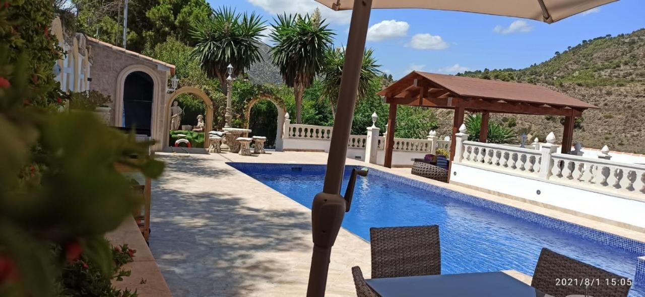 Villa Med Panoramautsikt Med Privat Pool I Calpe, Costa Blanca, Spanien 外观 照片