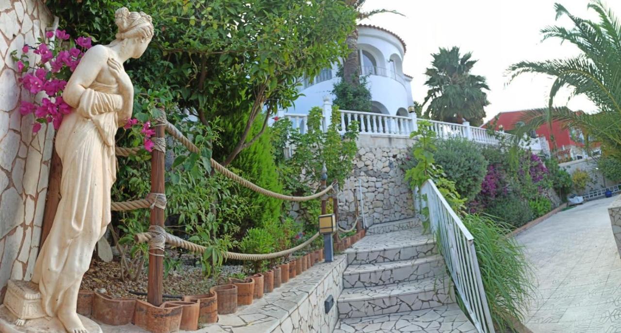 Villa Med Panoramautsikt Med Privat Pool I Calpe, Costa Blanca, Spanien 外观 照片