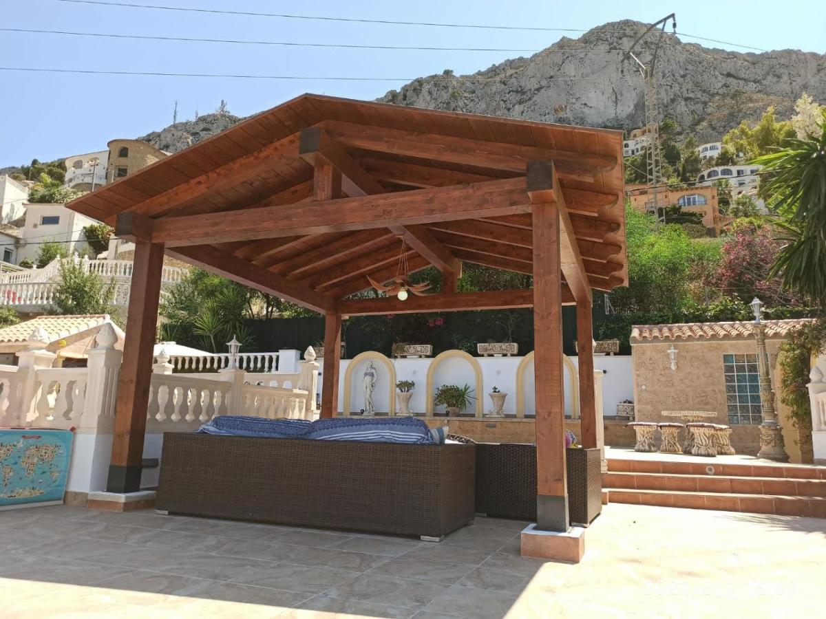 Villa Med Panoramautsikt Med Privat Pool I Calpe, Costa Blanca, Spanien 外观 照片
