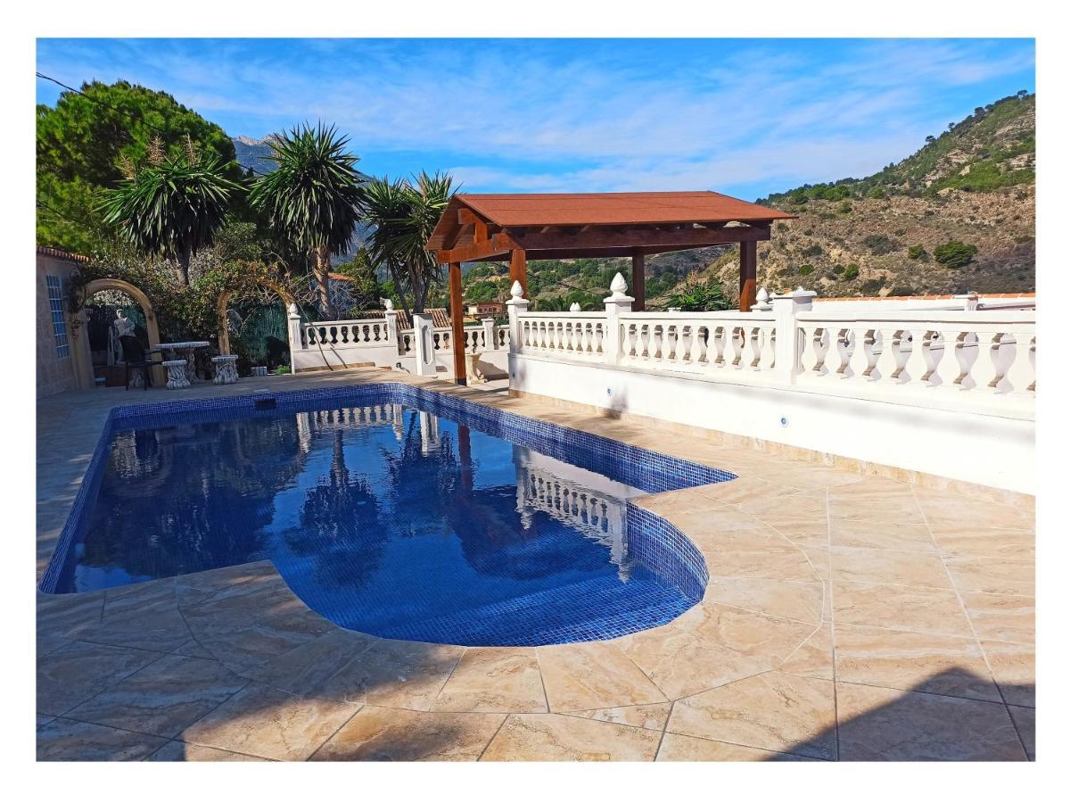 Villa Med Panoramautsikt Med Privat Pool I Calpe, Costa Blanca, Spanien 外观 照片
